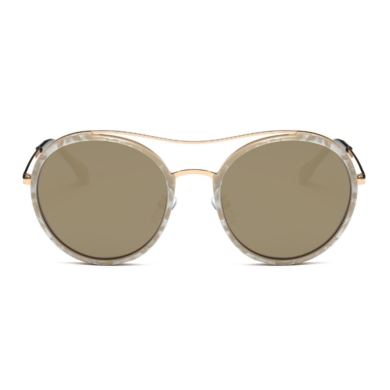 Unisex Polarized Round Fashion Sunglasses - giftsvistas.com