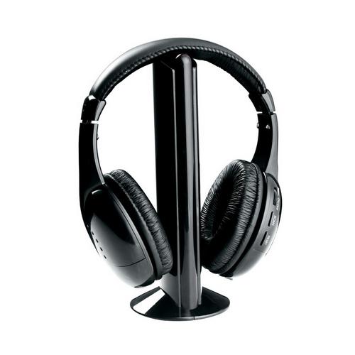 Naxa NE-922 Professional 5 In 1 Wireless Headphone System - giftsvistas.com