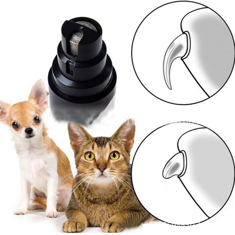 USB Electric Pet Dog Nail Grinder Trimmer Clipper Pets Paws Nail Cutter